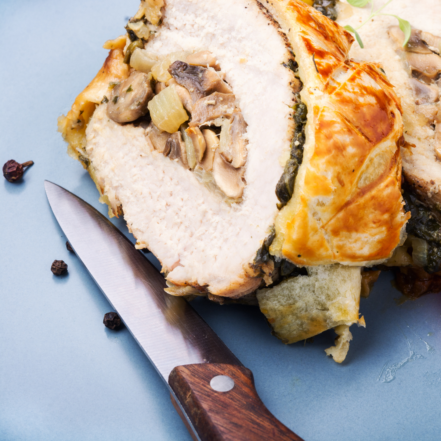 Livraison de Wellington de poulet aux légumes au Québec