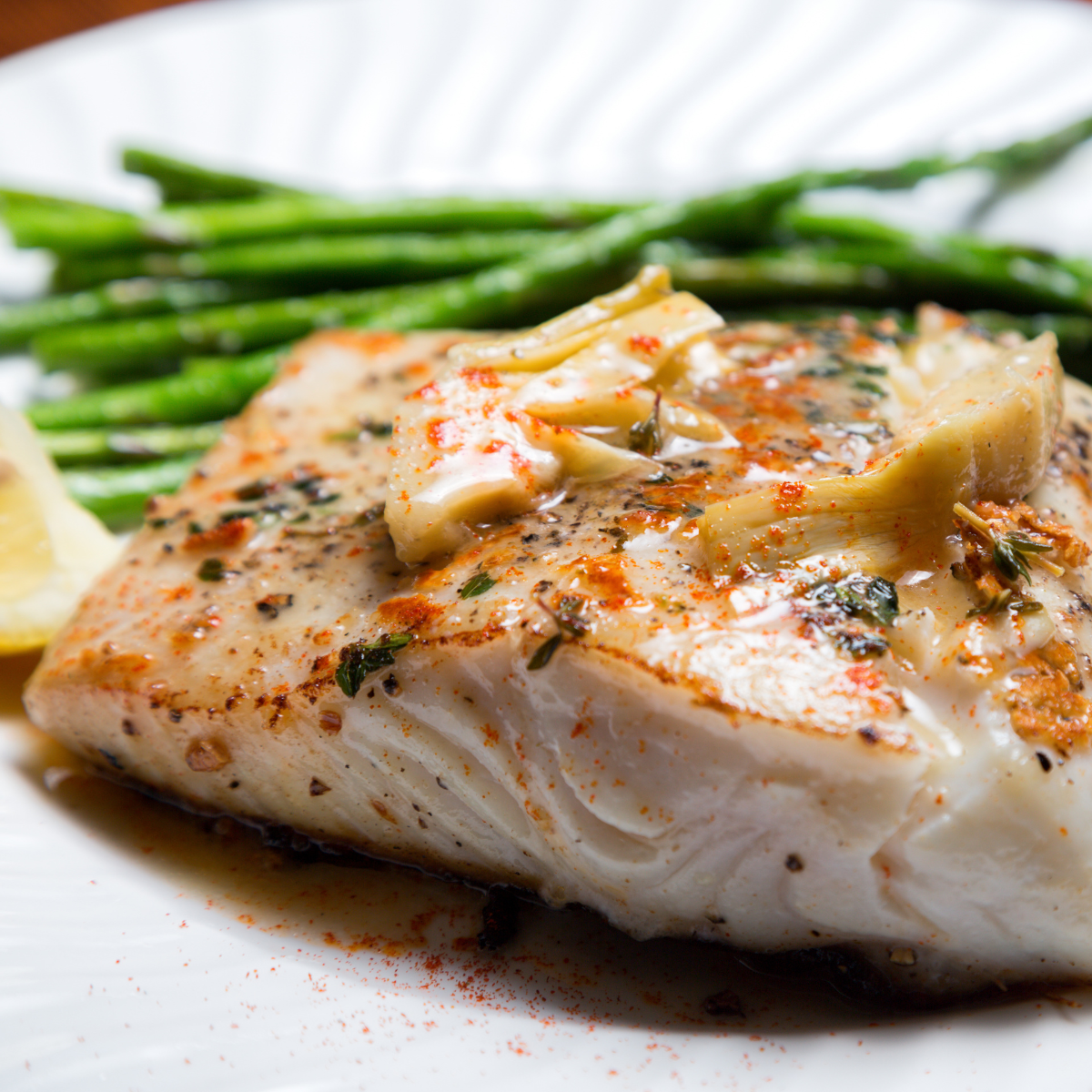 Pavé de flétan livré au Québec
