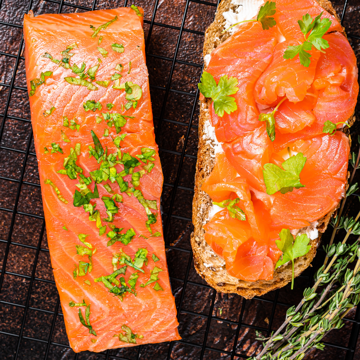 Livraison de saumon fumé au Québec