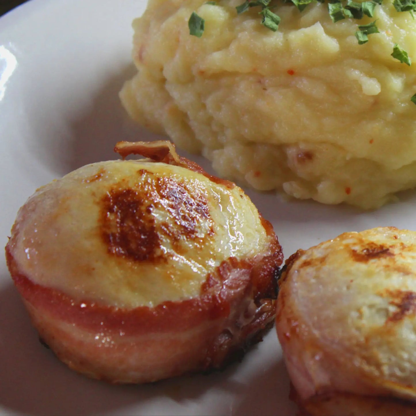 Tournedos de poulet marinés avec bacon. Livraison à Québec.